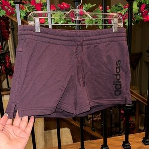 NWOT Plum Adidas Shorts